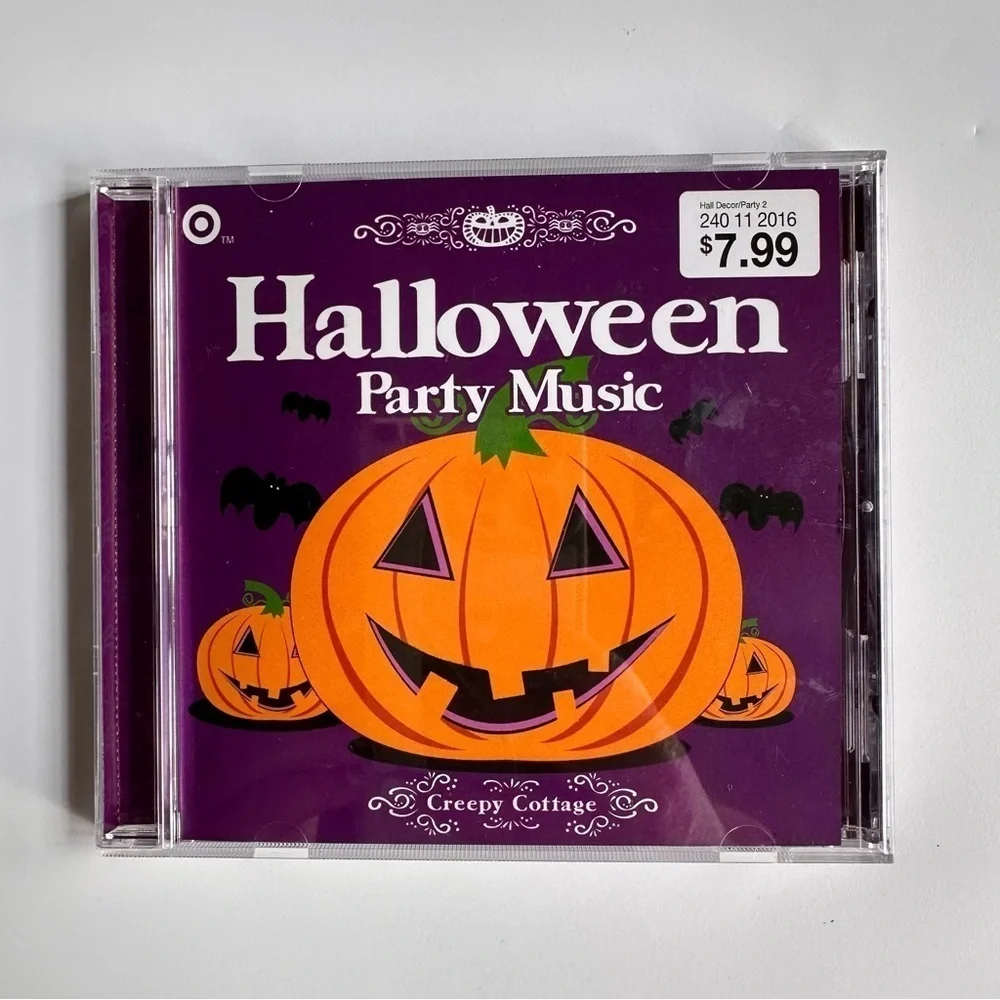Target Bundle of Halloween Party Supplies. Confetti. Window Gels. Garland. Music